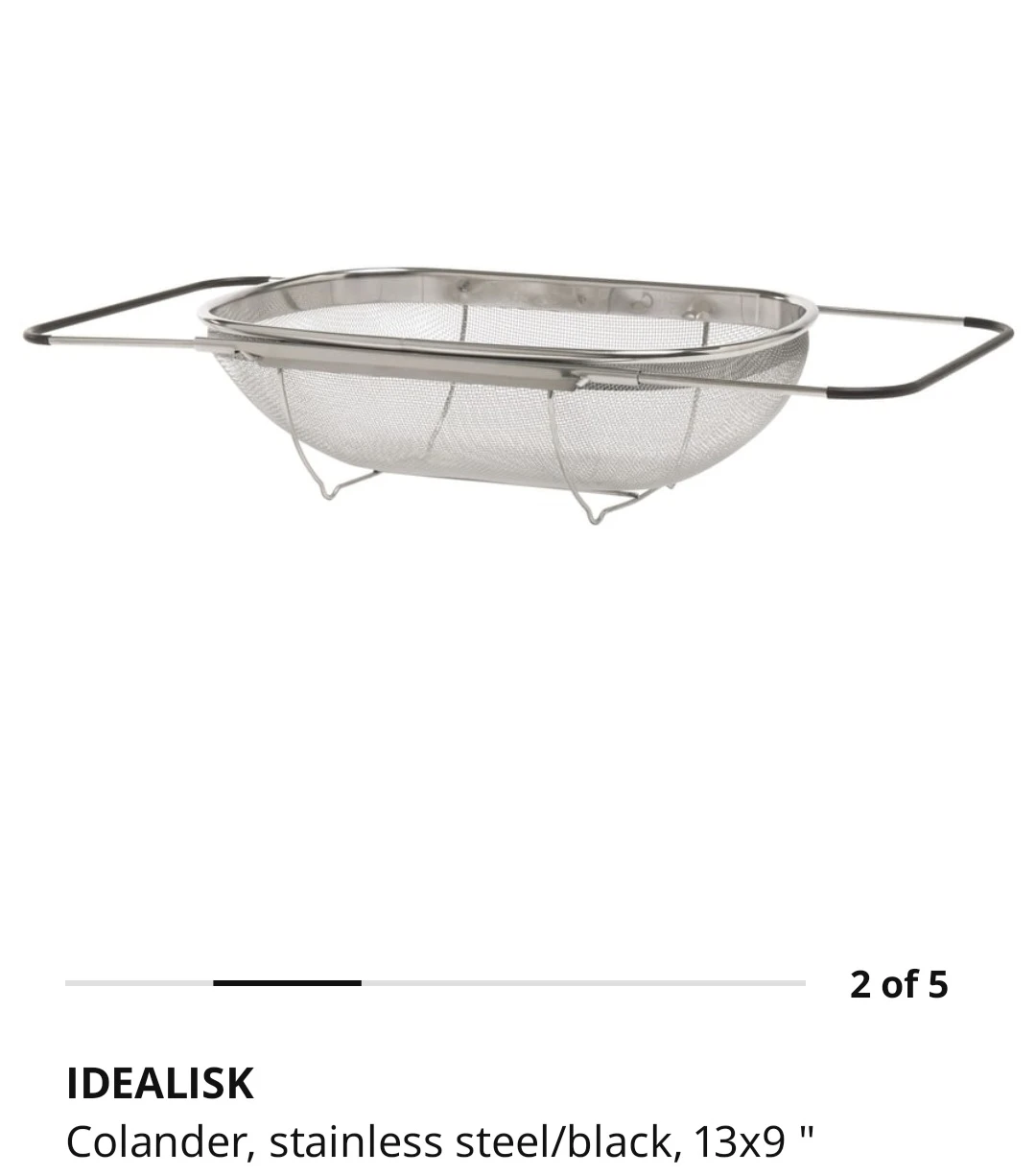 IKEA IDEALISK Colander - Like New - photo 3