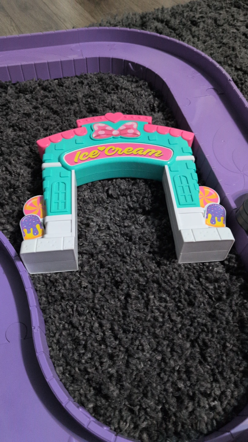 Disney Minnie Mouse "Ice Cream" Radio Control Car Track Set - photo 3