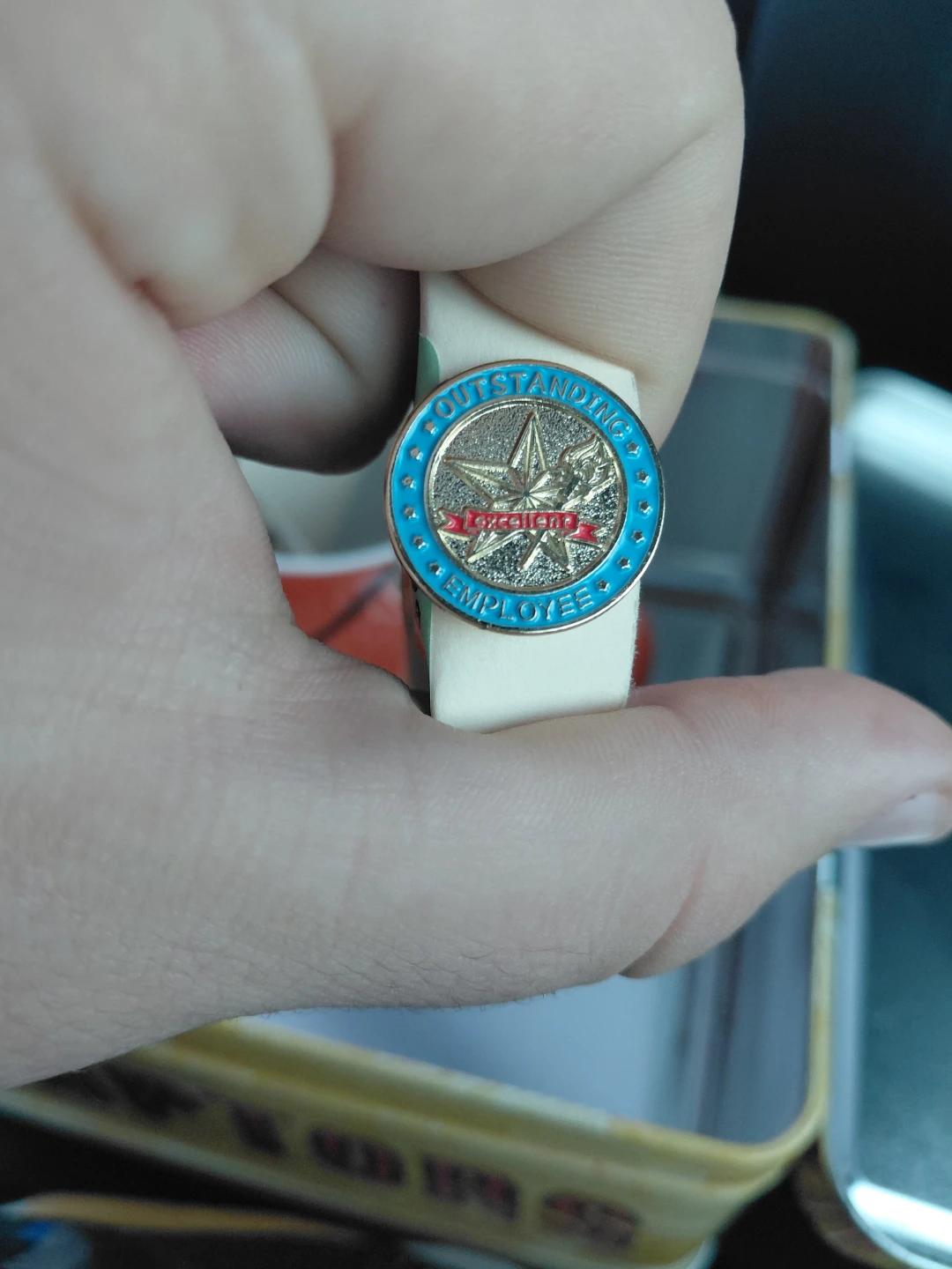 Outstanding Employee Award Pin
