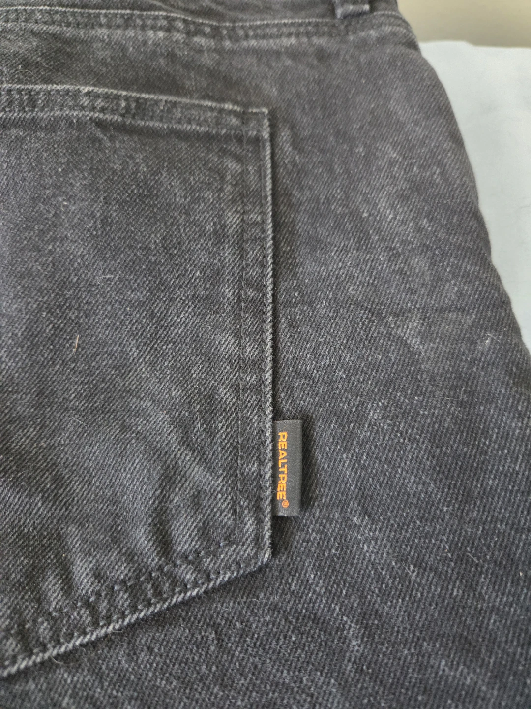 Flannel Lined Thick Denim mens jeans - photo 4