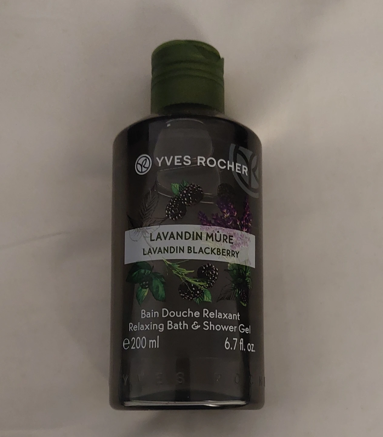 Yves Rocher Lavandin Blackberry Relaxing Bath & Shower Gel 200ml