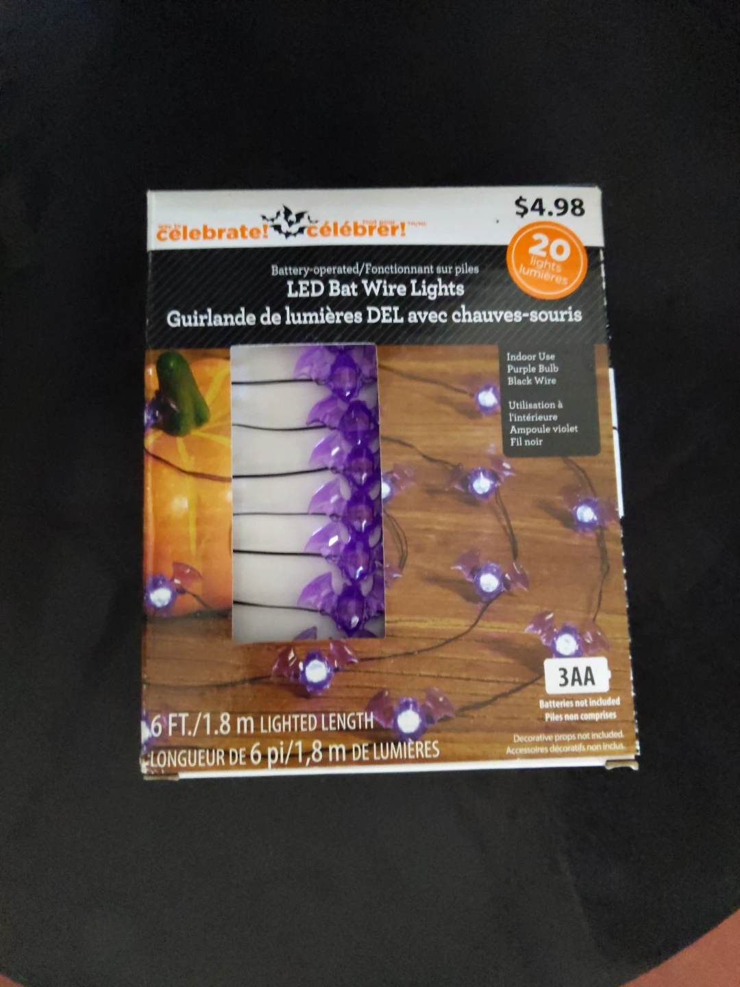 Celebrate LED Bat Wire Lights