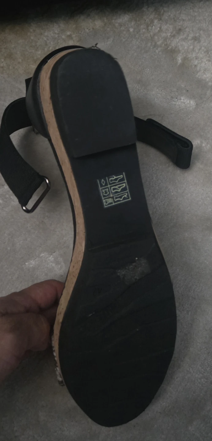 Jimmy Choo Women's Black Wedge Sandals - photo 2
