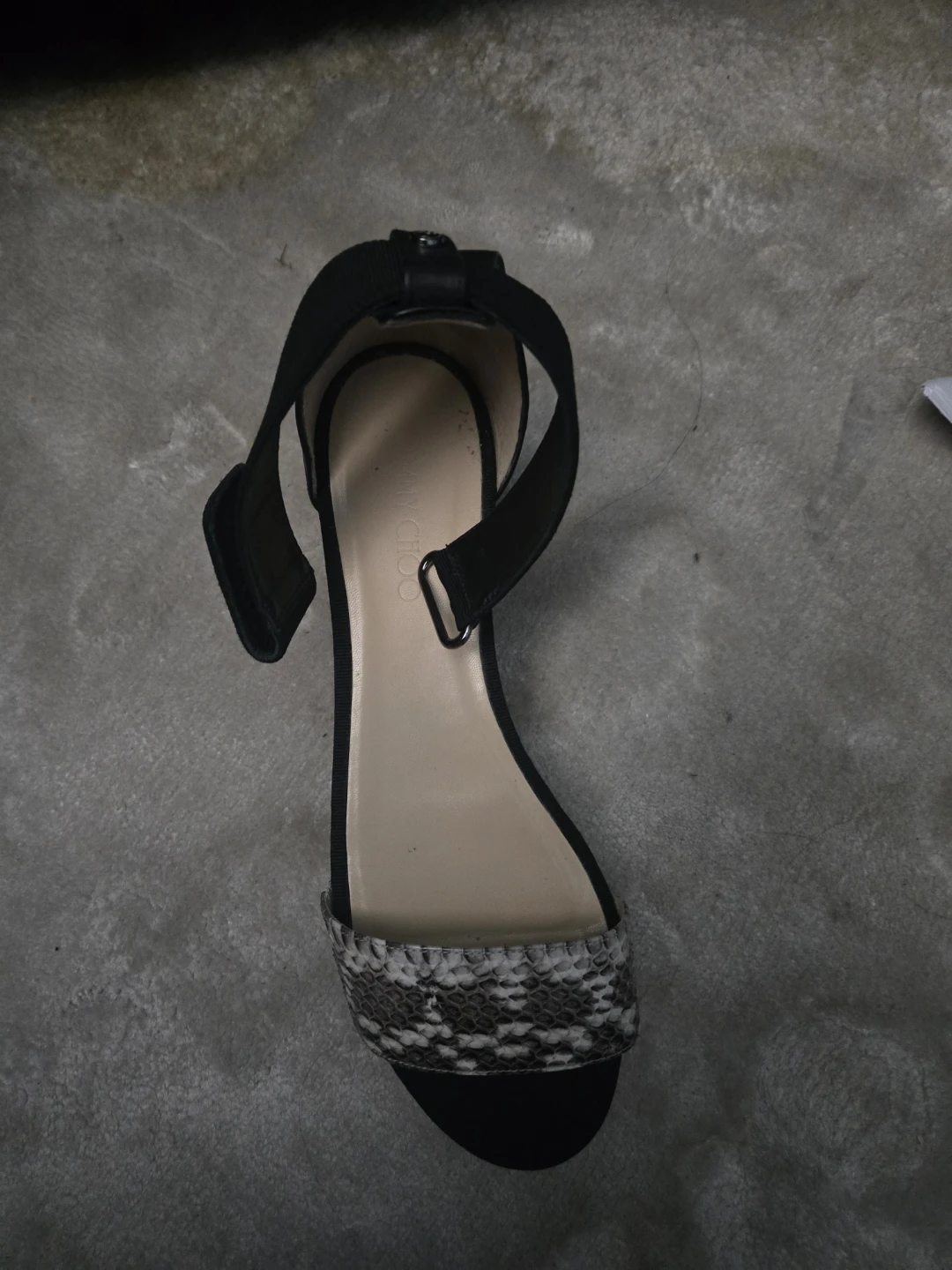 Jimmy Choo Women's Black Wedge Sandals - photo 3
