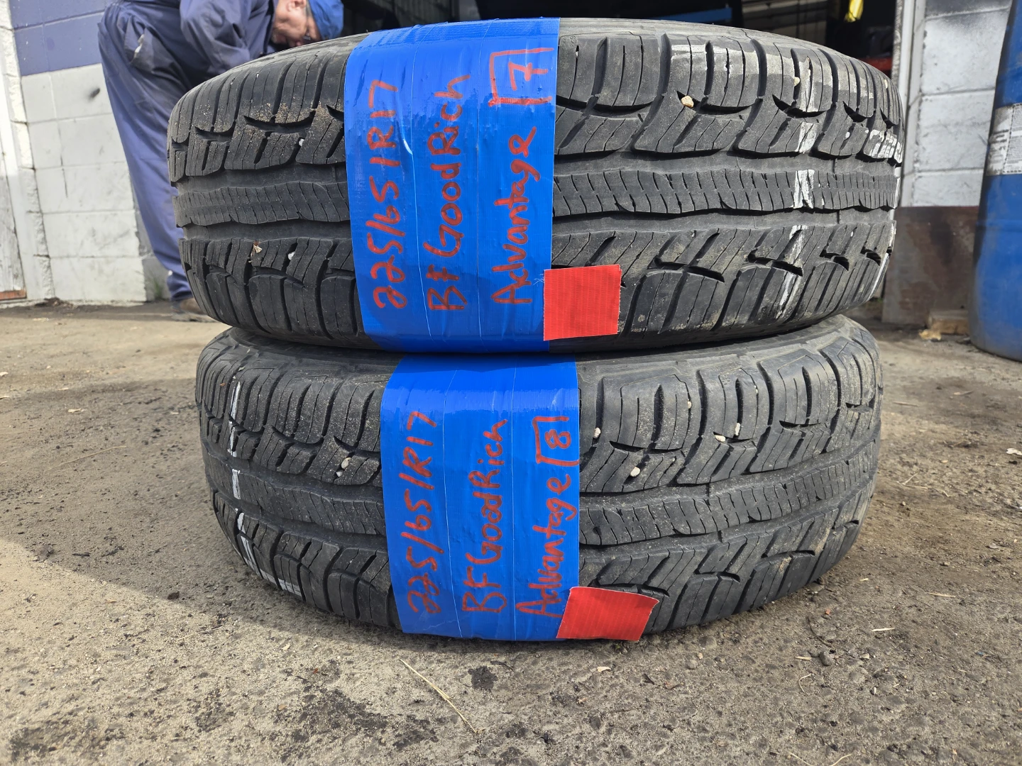 2 BFGoodrich Advantage 225/65R17 Tires