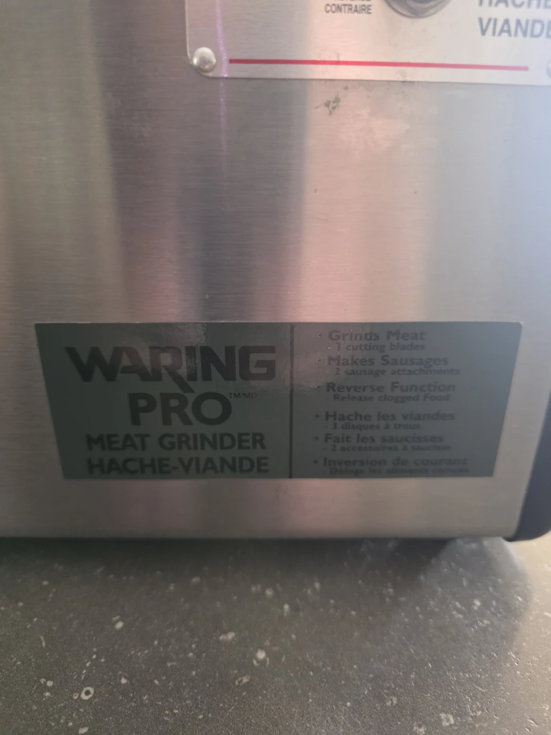 Waring Pro Meat Grinder - photo 5