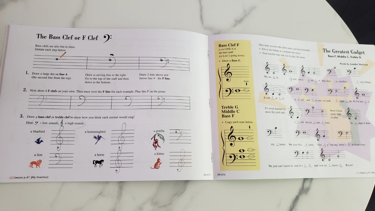 Piano Adventures Theory Book - Primer Level (Used) - photo 3