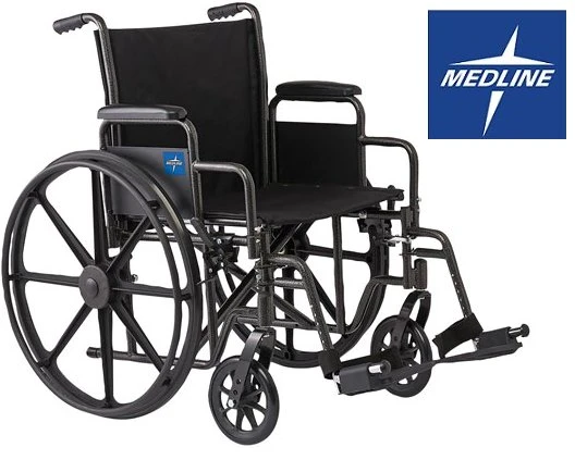 NEW- Medline Wheelchair- 16” Seat