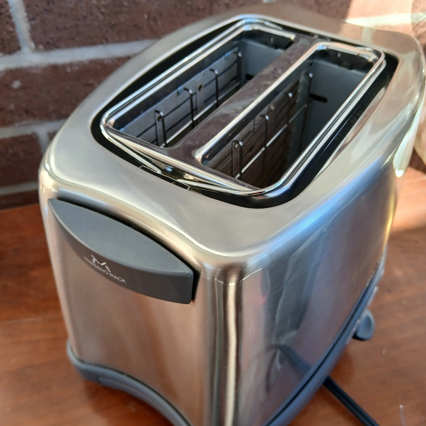 Delfino 2-Slice Stainless Steel Toaster - photo 2