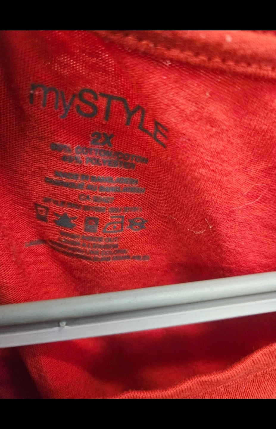 MyStyle Red "Happy Camper" T-Shirt, wall decor - photo 2