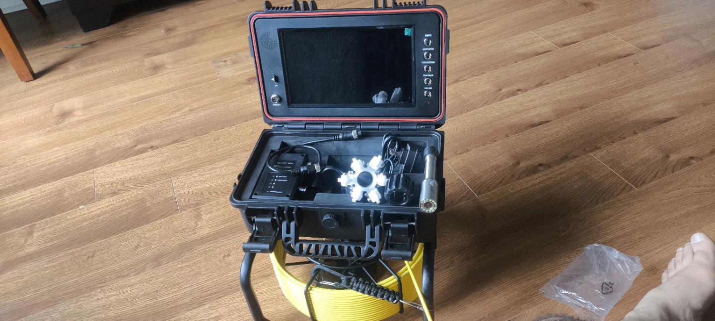 1080P SELF-LEVELING SEWER / DRAIN INSPECTION CAMERA  30M