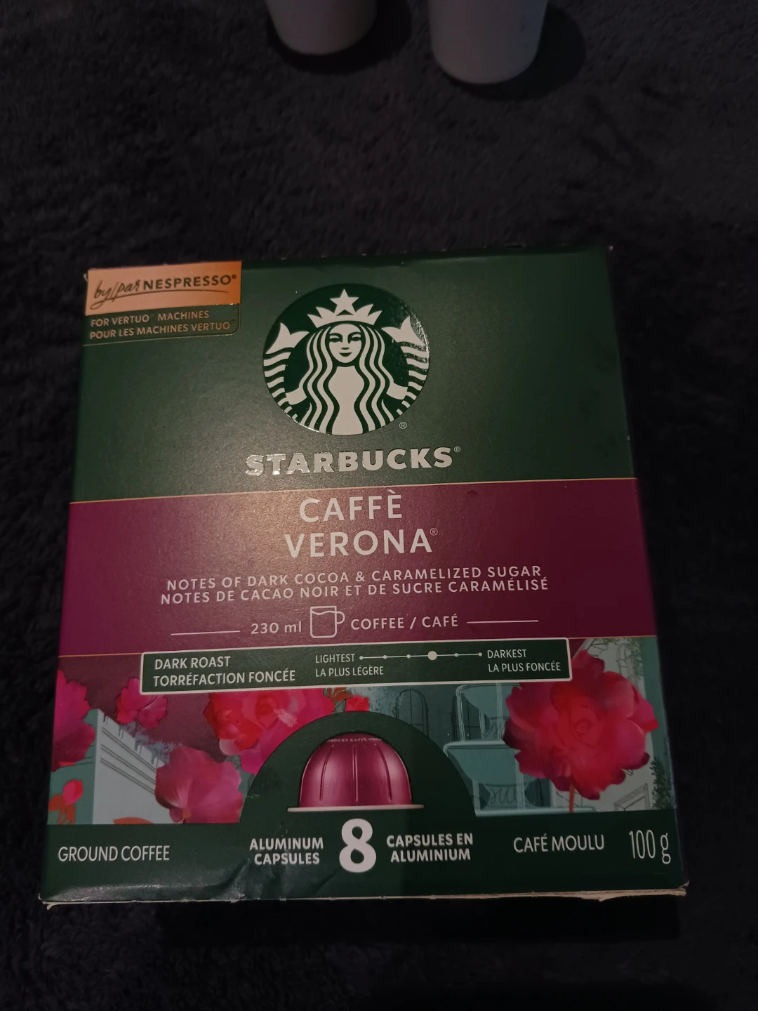 Starbucks Caffe Verona Coffee Capsules - 8 Pack