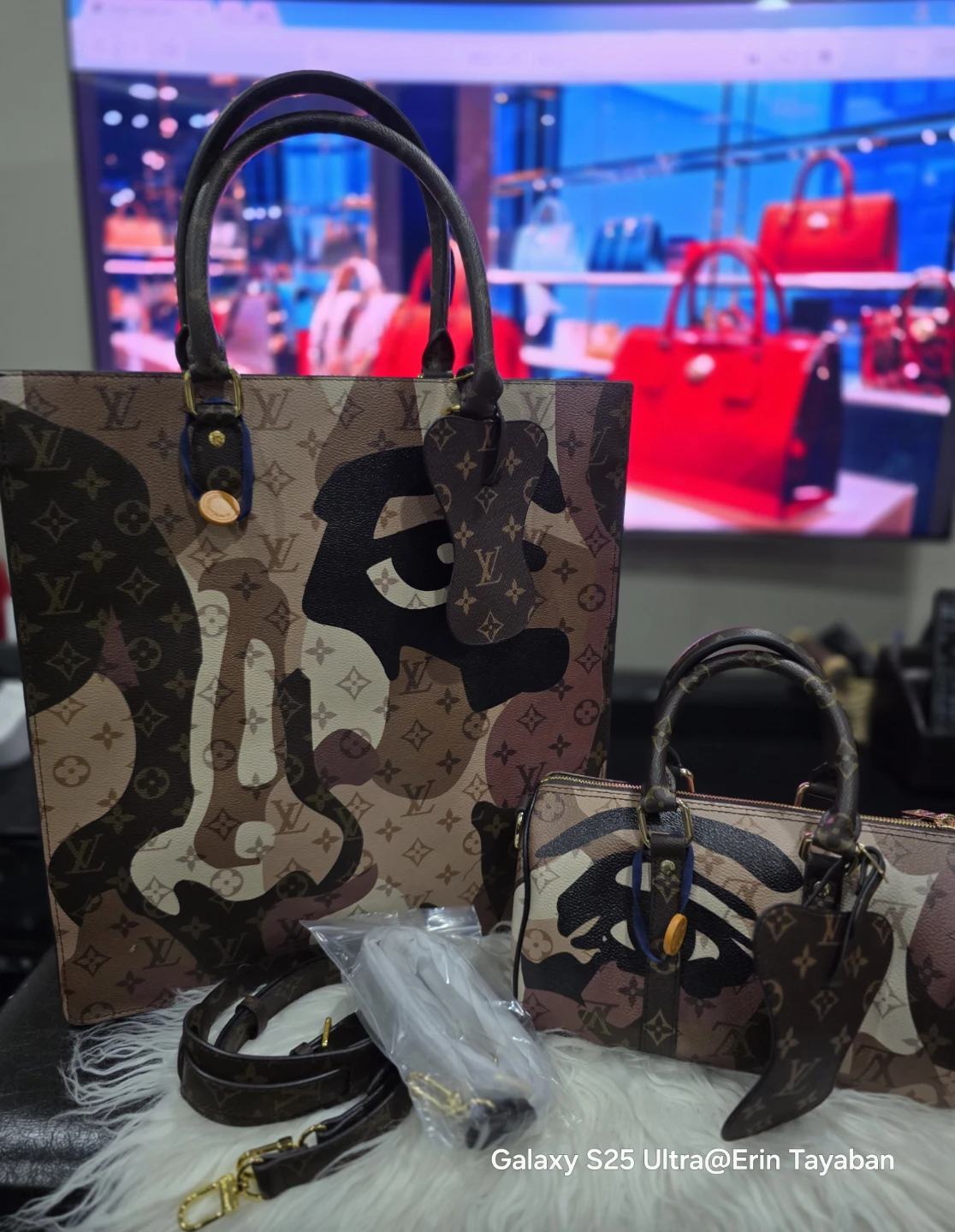 Speedy and Tote Bag Set