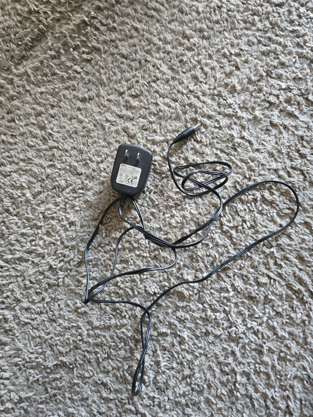 8V DVE Switching AC Adapter DSR-0051-07  OUTPUT+8.OV 0.5A