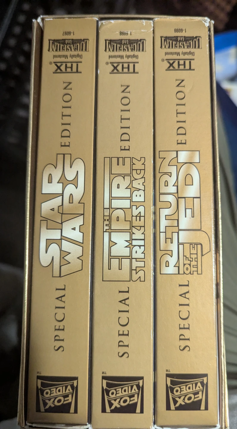 Star Wars Trilogy Special Edition VHS Tapes