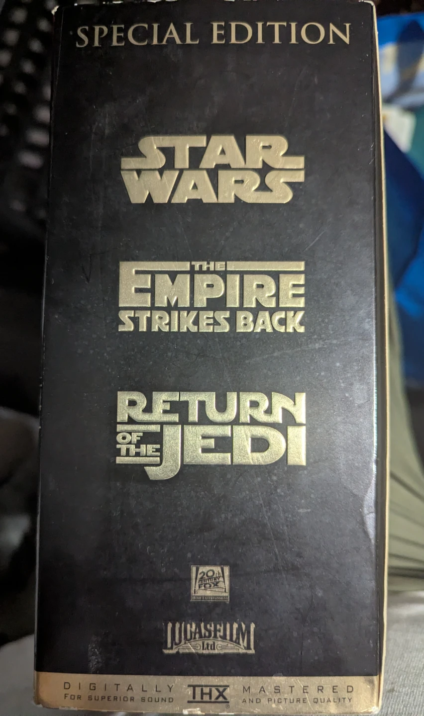Star Wars Trilogy Special Edition VHS Tapes - photo 3