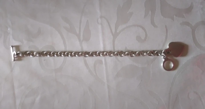 Sterling Silver Heart Charm Bracelet - photo 2