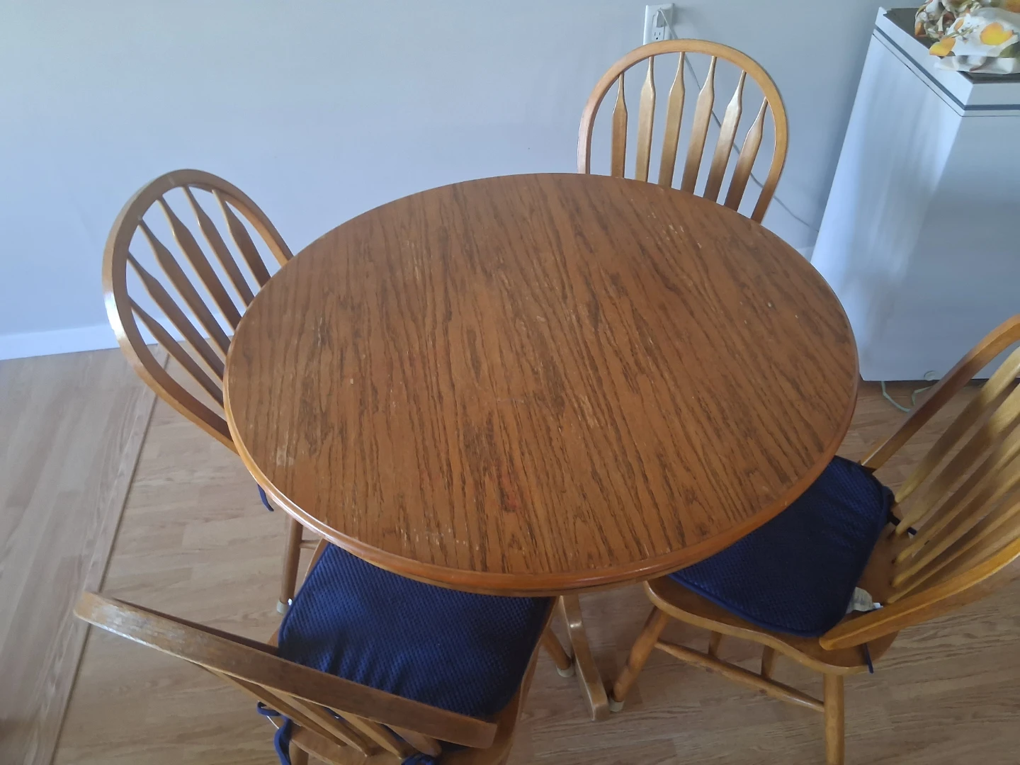 Wooden Dining Table with 4 Chairs - photo 3