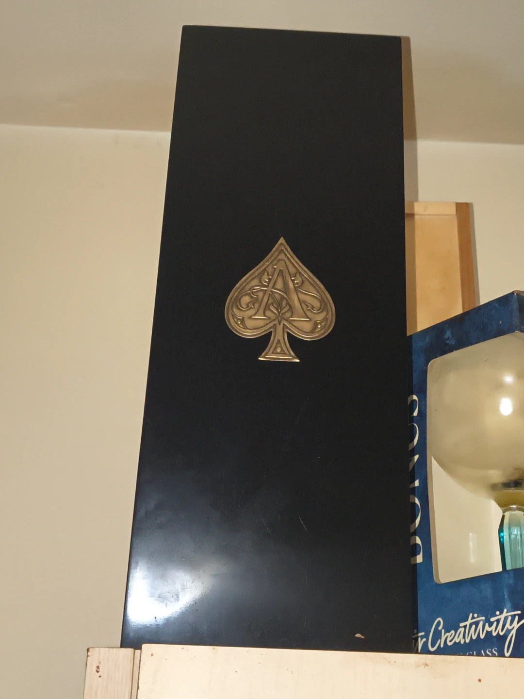 Black Spade Decorative Item x2