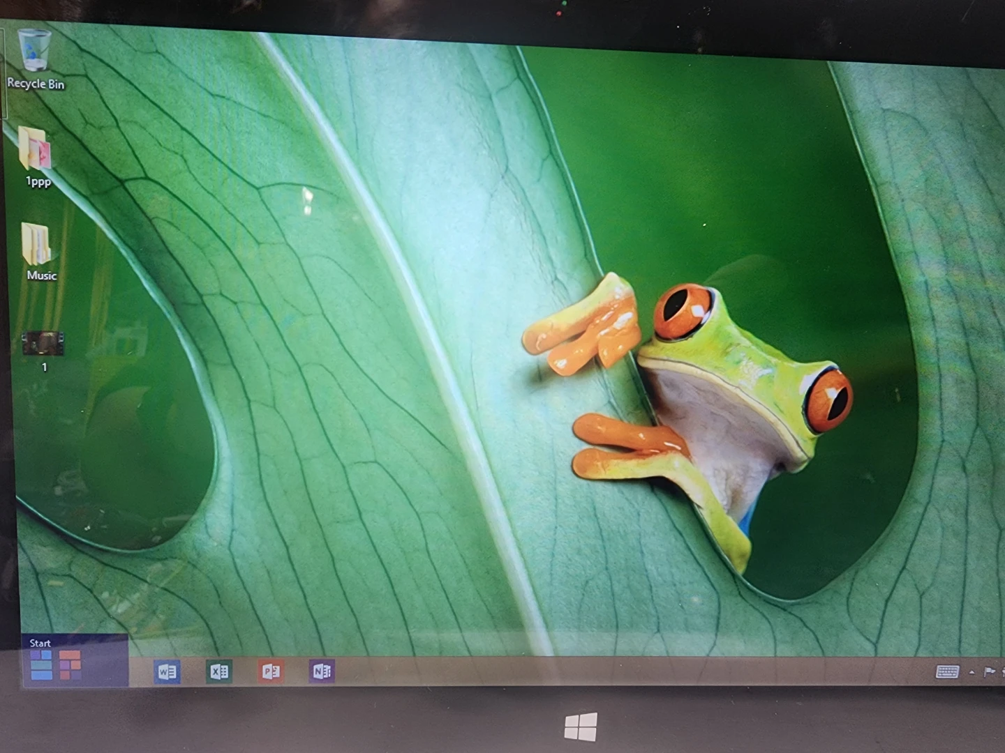 Windows Tablet with Mouse and USB Hub