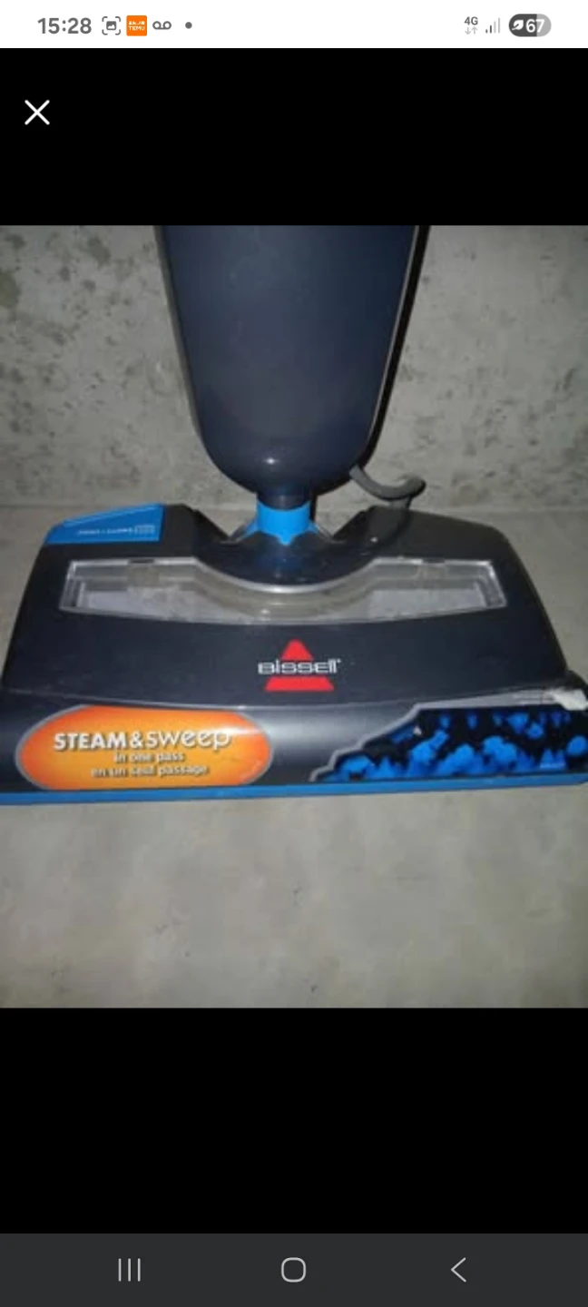 Bissell Steam & Sweep Floor Cleaner - photo 2