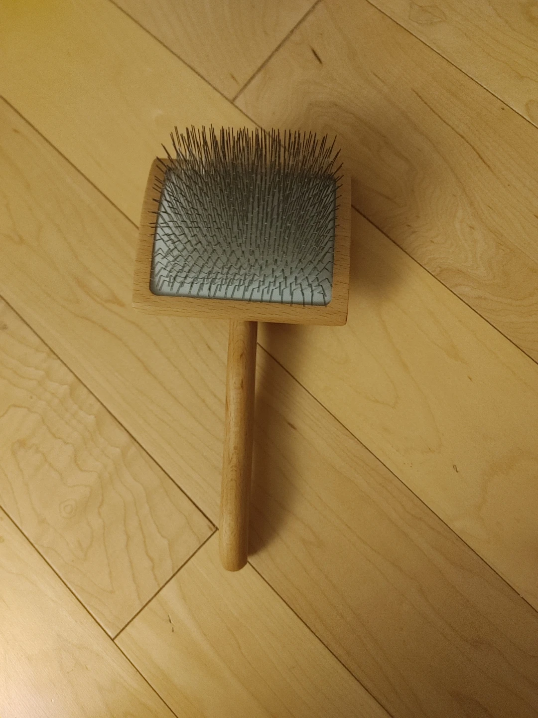 Wooden Pet Slicker Brush