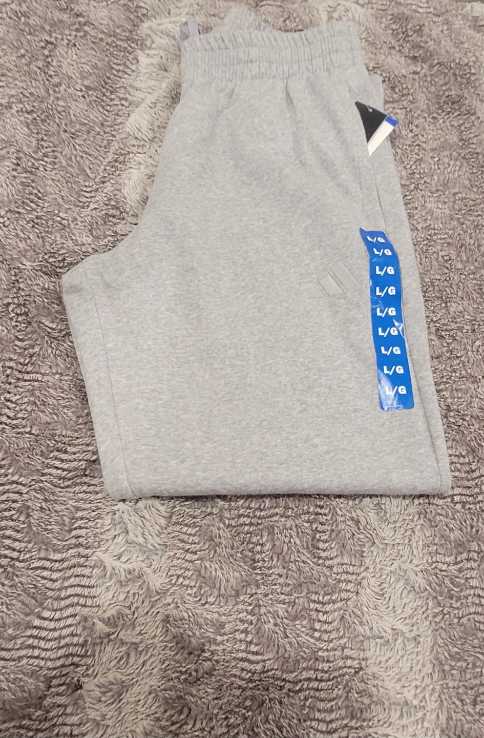 Adidas Grey Joggers Size L
