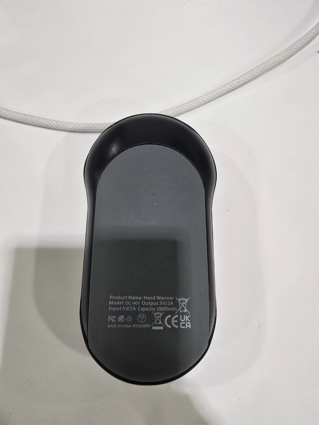 Ocoopa OC-H01 Black & Blue Portable Rechargeable 10000mAh - photo 4