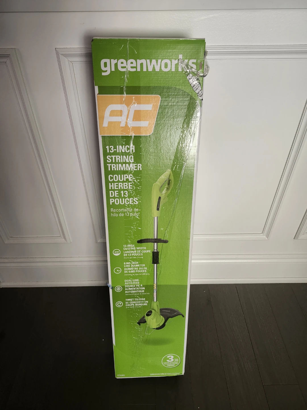 Greenworks 13-Inch AC String Trimmer