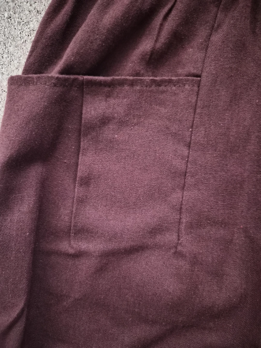 Brown Button-Front Midi Skirt with Pockets - photo 2