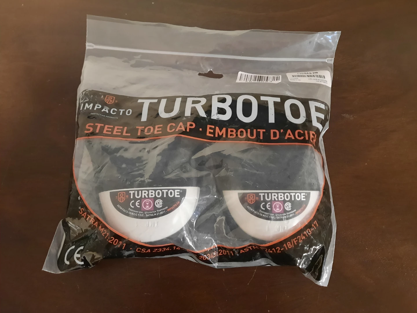 Impacto Turbotoe Steel Toe Caps