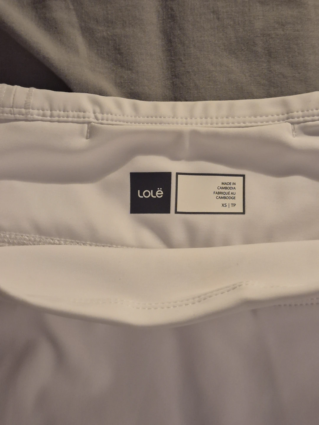 Lole White Skirt with pants and pockets XS - photo 5