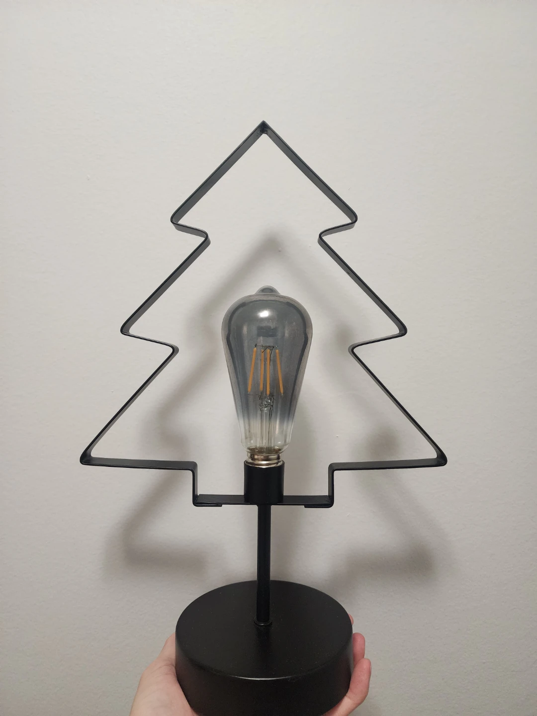 Christmas Tree Wire Frame Lamp