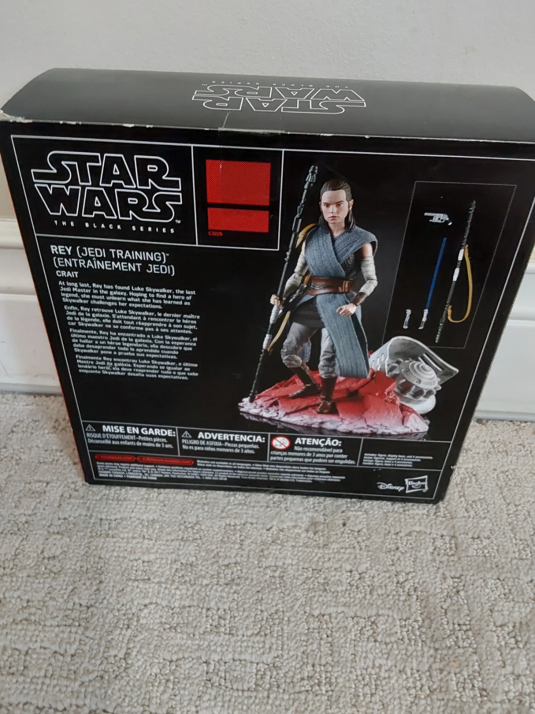 Star Wars The Black Series Rey (Jedi Training) Figure - photo 2