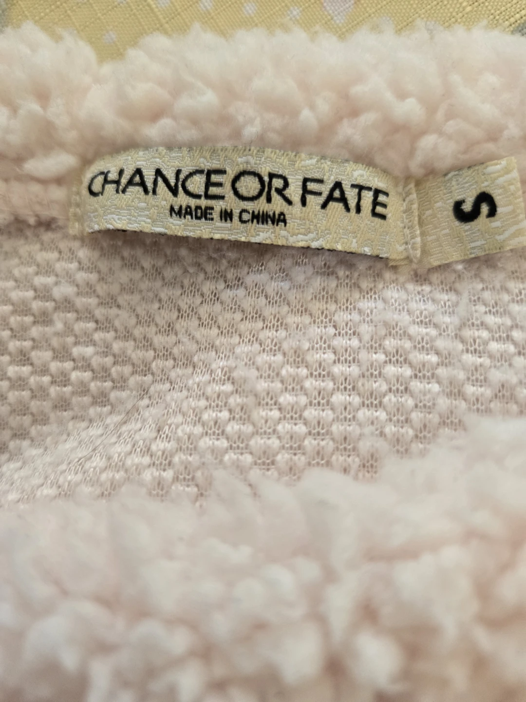 Chance or Fate Fuzzy Reindeer Sequin Christmas Sweater - Size S - photo 2