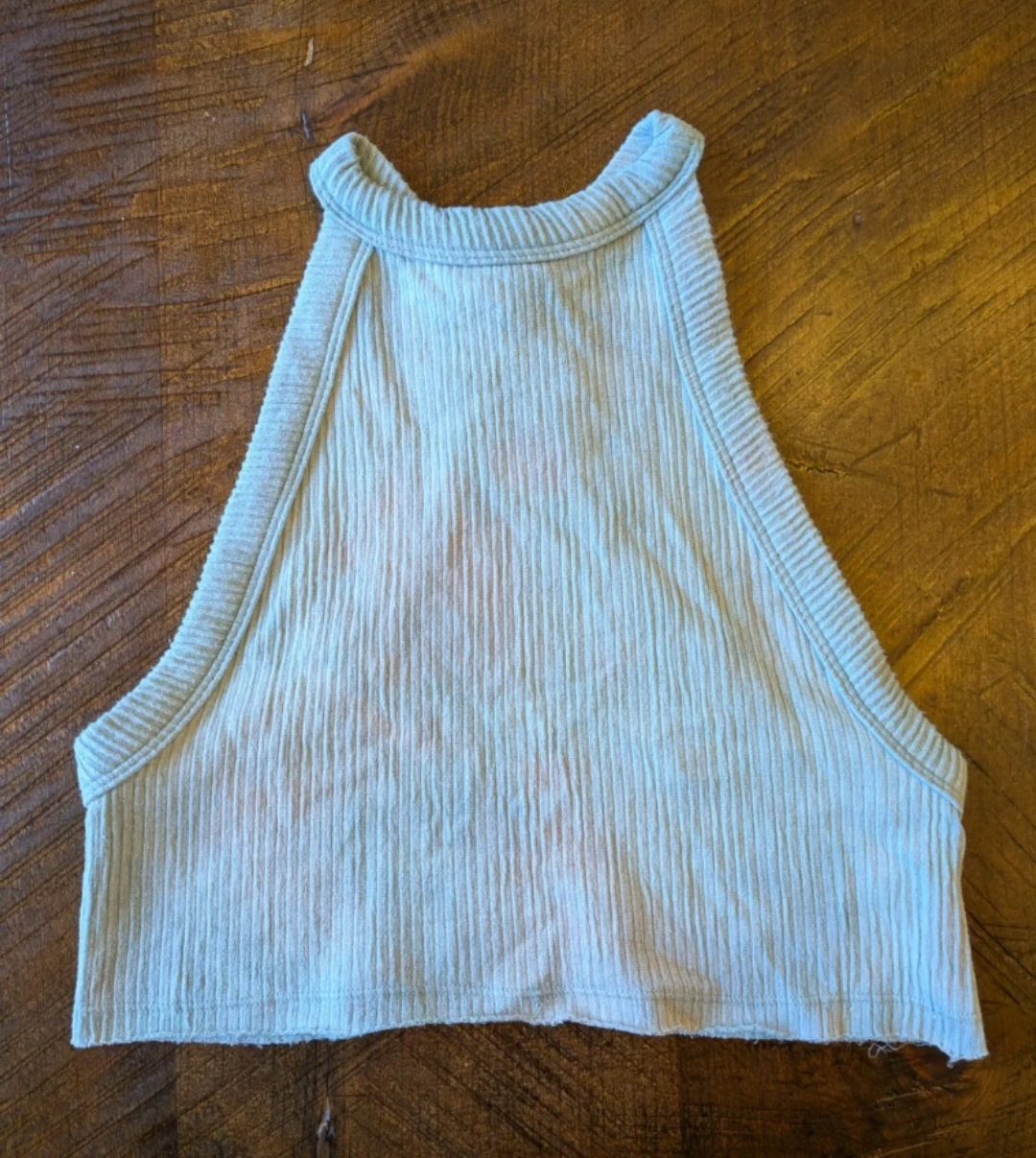 Urban Outfitters Blue Ribbed Tank Top XL