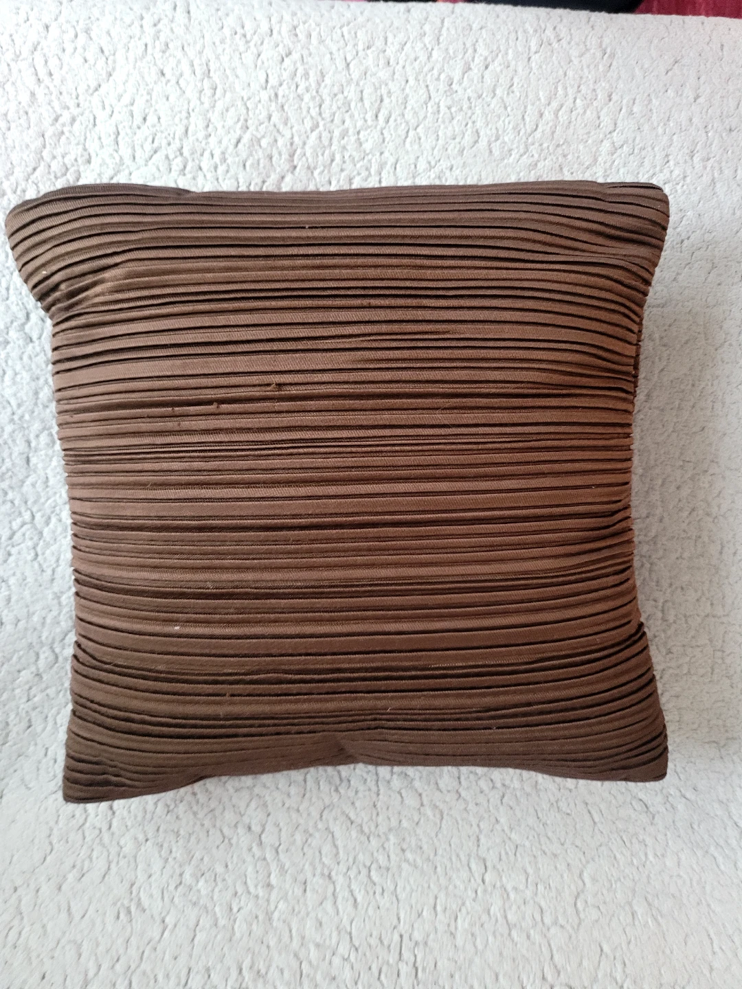 Rich Brown Striped Throw Pillows Set of 3 - photo 4
