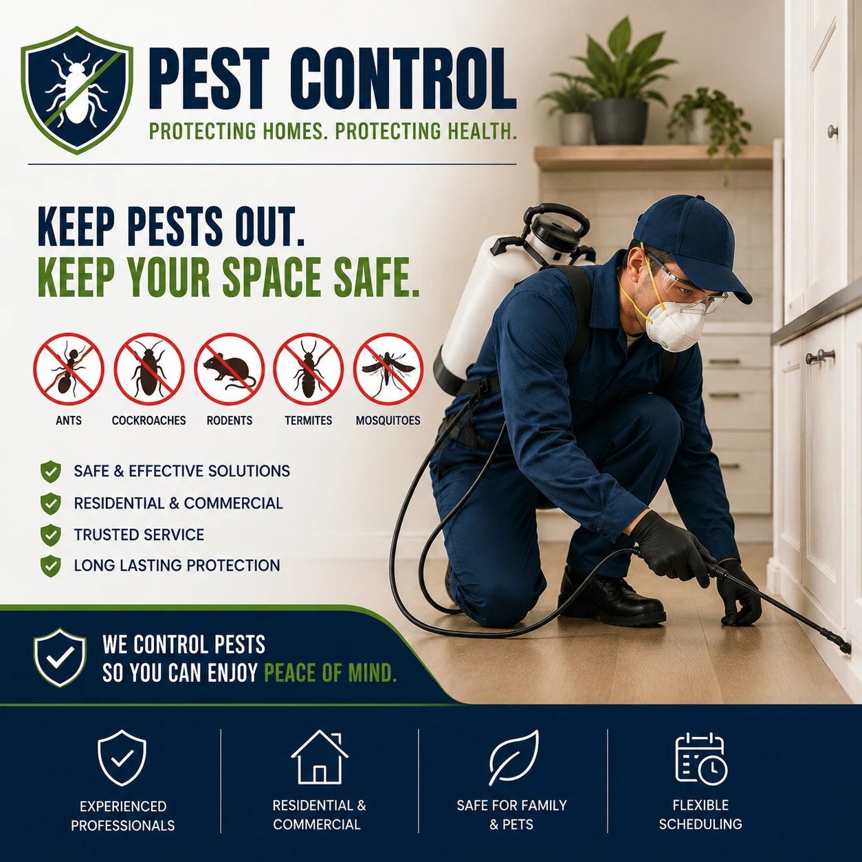 Pest Control Services - Residential & Commercial