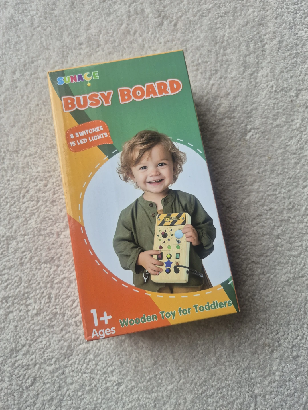 Wood Toy Activity Board