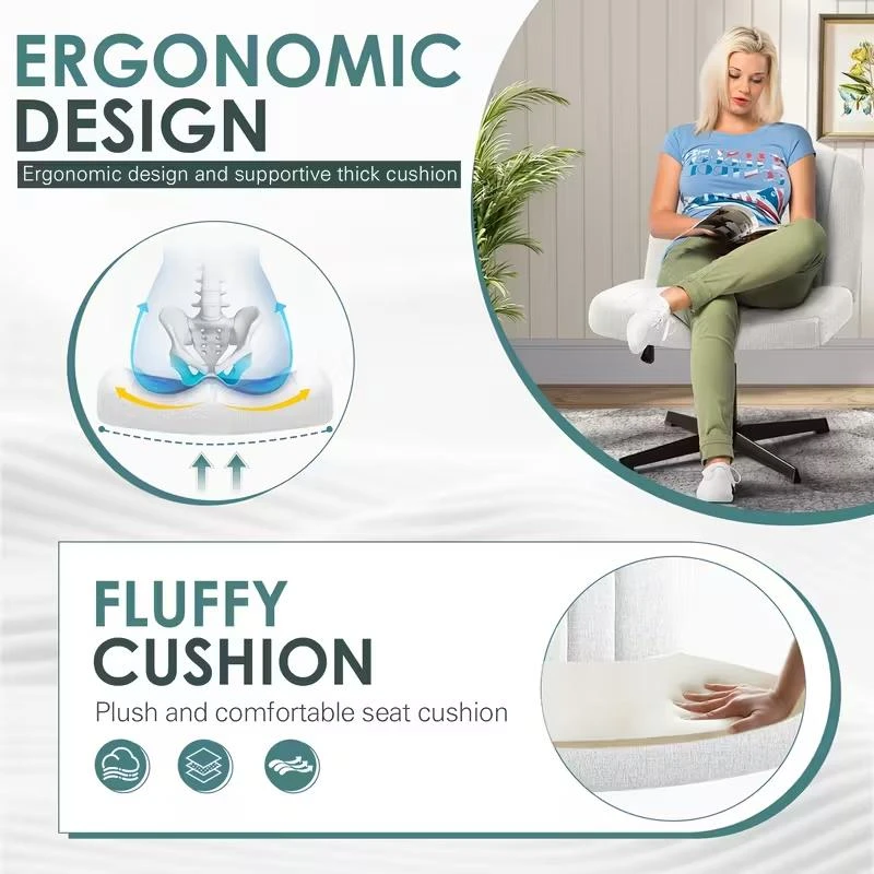 Ergonomic Office Chair - Grey Fabric - photo 4