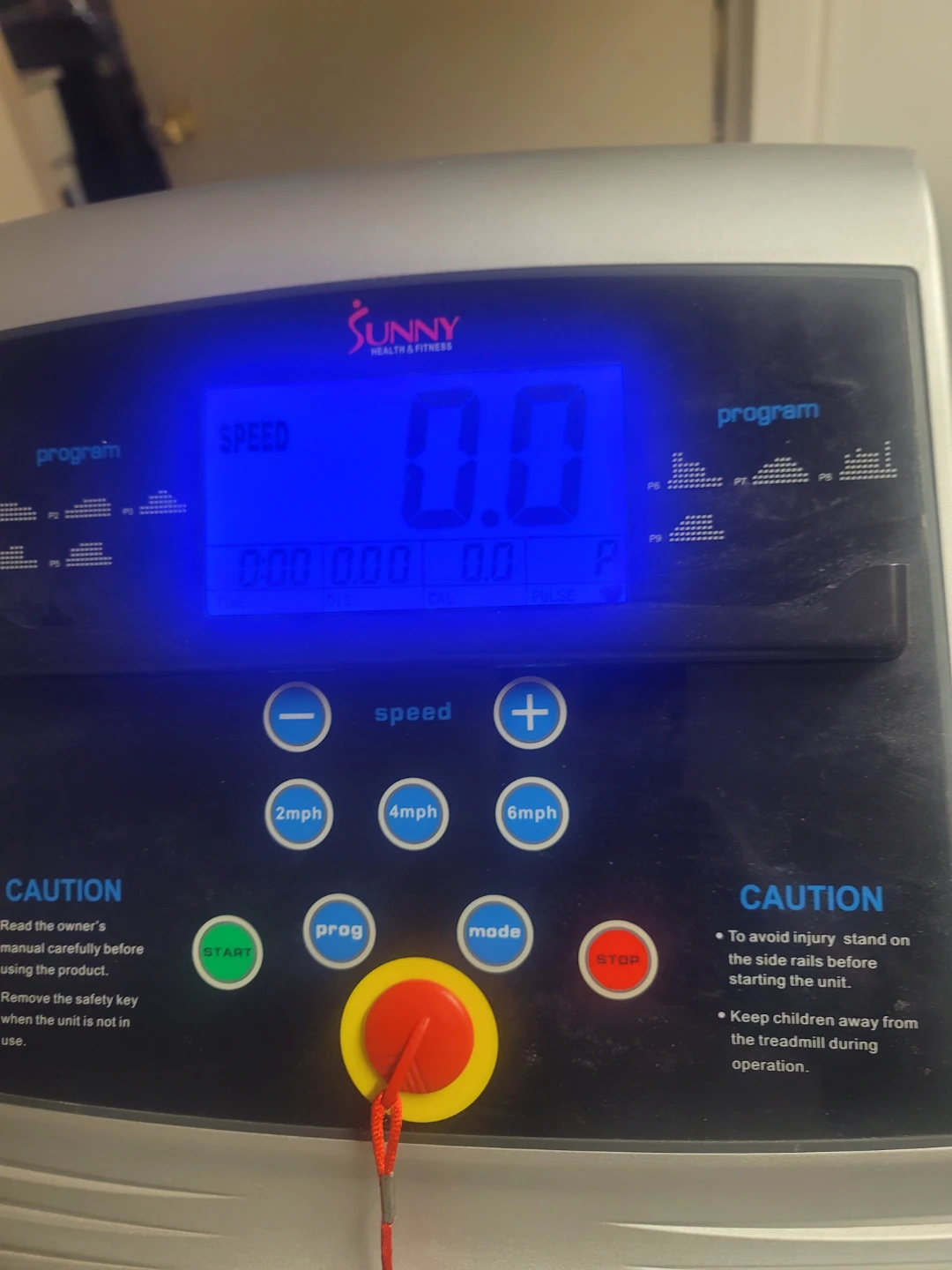 Sunny Health & Fitness Treadmill - photo 2