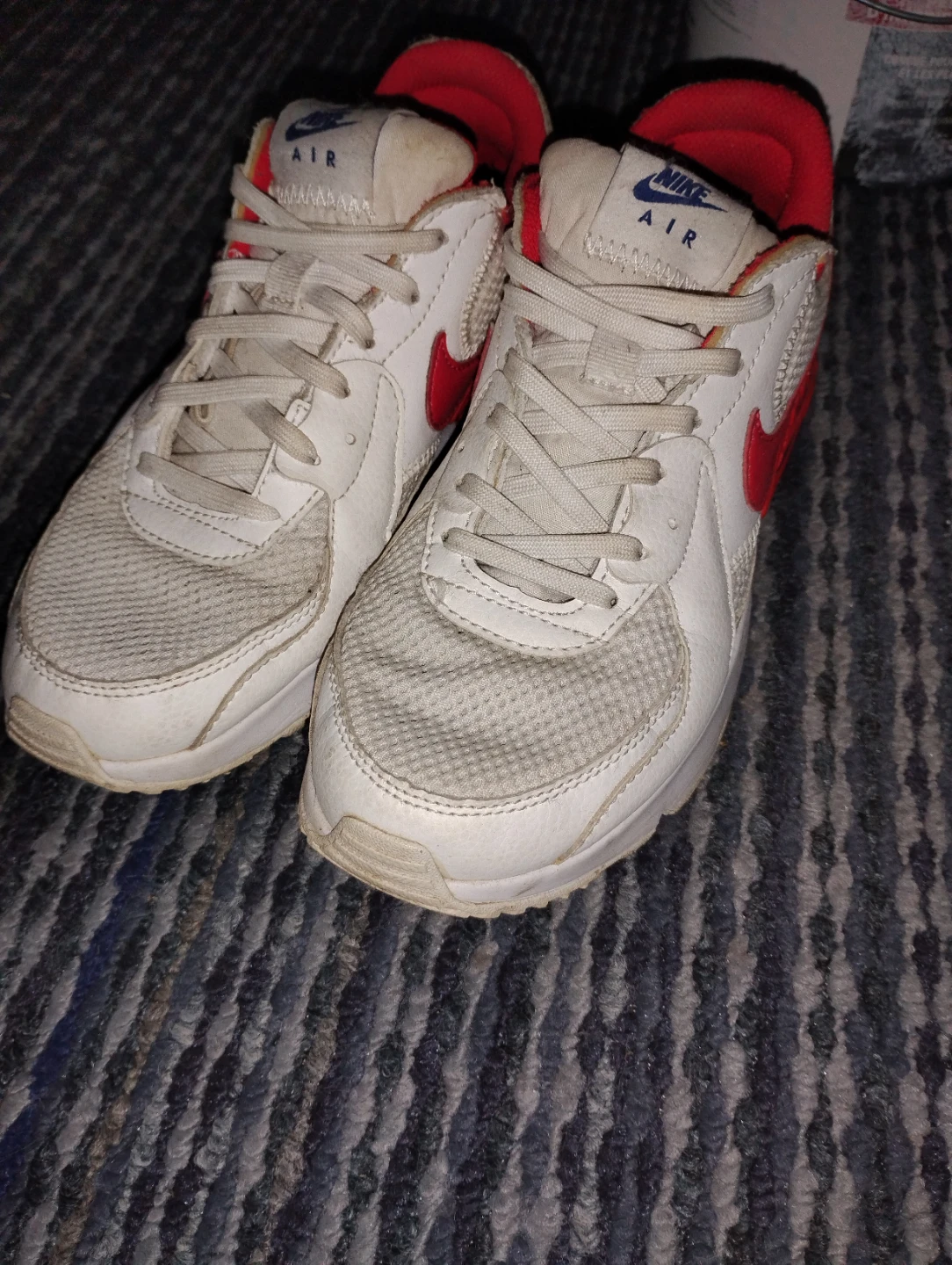 Nike Air Max Shoes - White/Red - photo 4