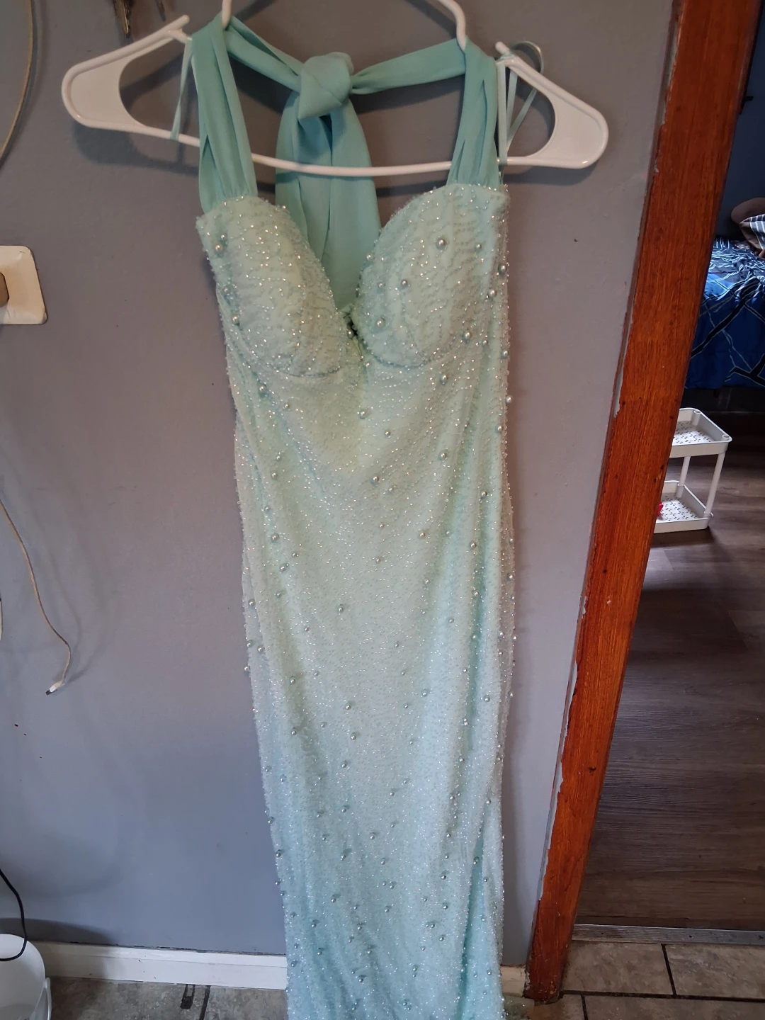 Sequin Halter Neck Maxi Dress from Windsor