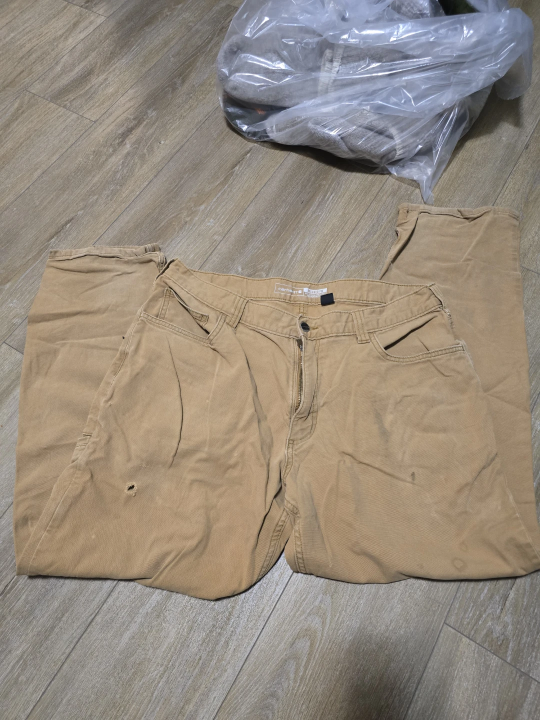 Carhartt Men's Relaxed Straight Dungarees Size 36"x32" - photo 3