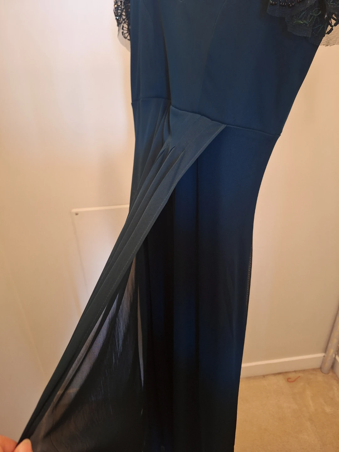 Laura CA V-Neck Beaded Sleeve Maxi Dress - photo 2