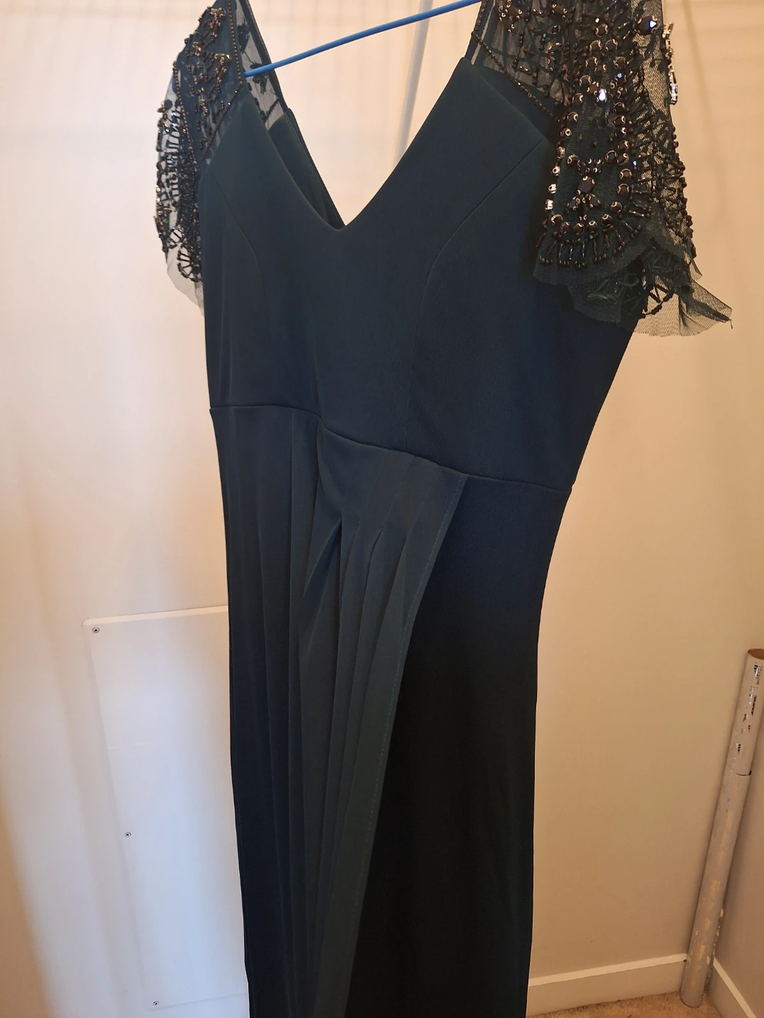 Laura CA V-Neck Beaded Sleeve Maxi Dress - photo 5