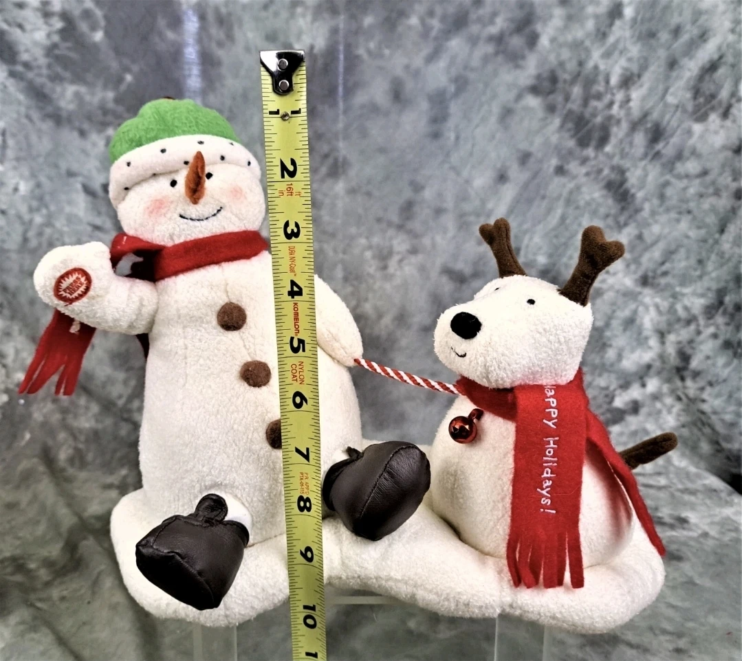 Hallmark Jingle Pals Snowman with Dog Animated Musical Christmas - photo 2