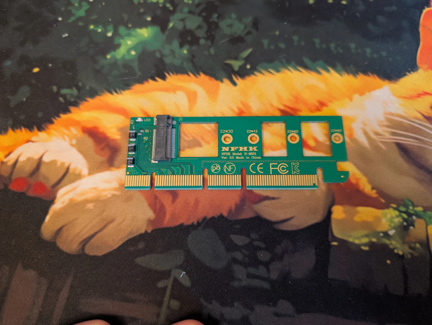 NFKK NVMe Adapter Card N-M001 - photo 2