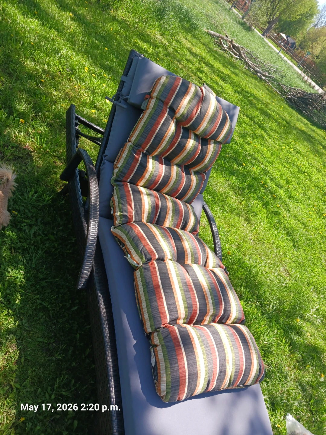 Chaise Lounge Cushions Set
