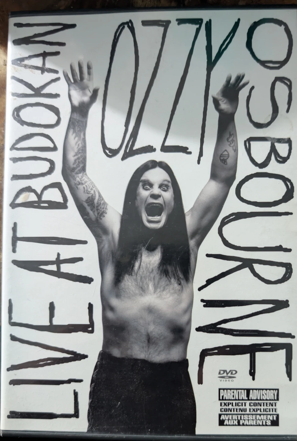 Ozzy Osbourne Live at Budokan DVD & 3 CD's - photo 2